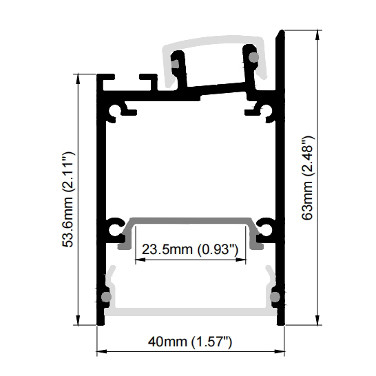 IP4050W---High - Quality Waterproof LED aluminum