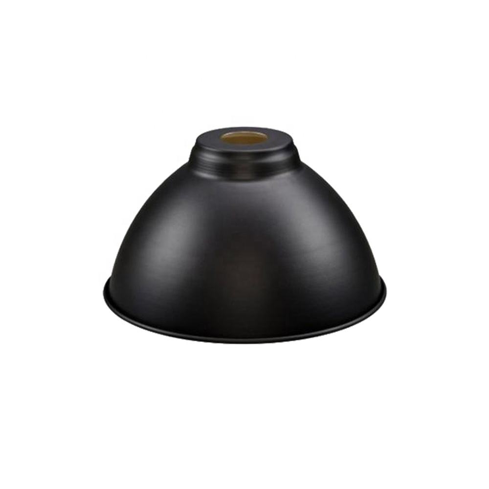 OEM High Quality Sheet Metal Spinning Black Anoding Aluminium Lampshade