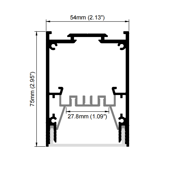 IP5475---Dustproof & Waterproof led aluminum profile: The Special Forces of Lighting