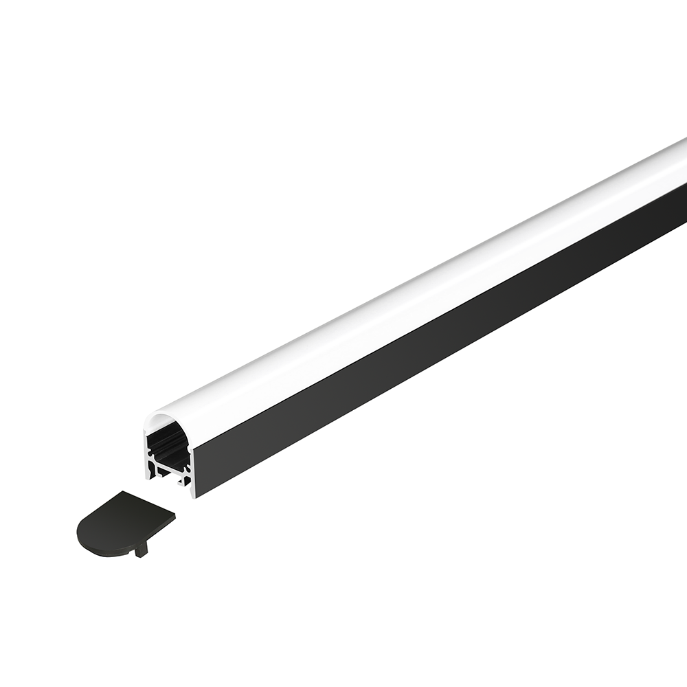 AS2025-R---High - Surface Mount or pendent Aluminum Profiles LED lighting with PMMA Opal diffuser fo