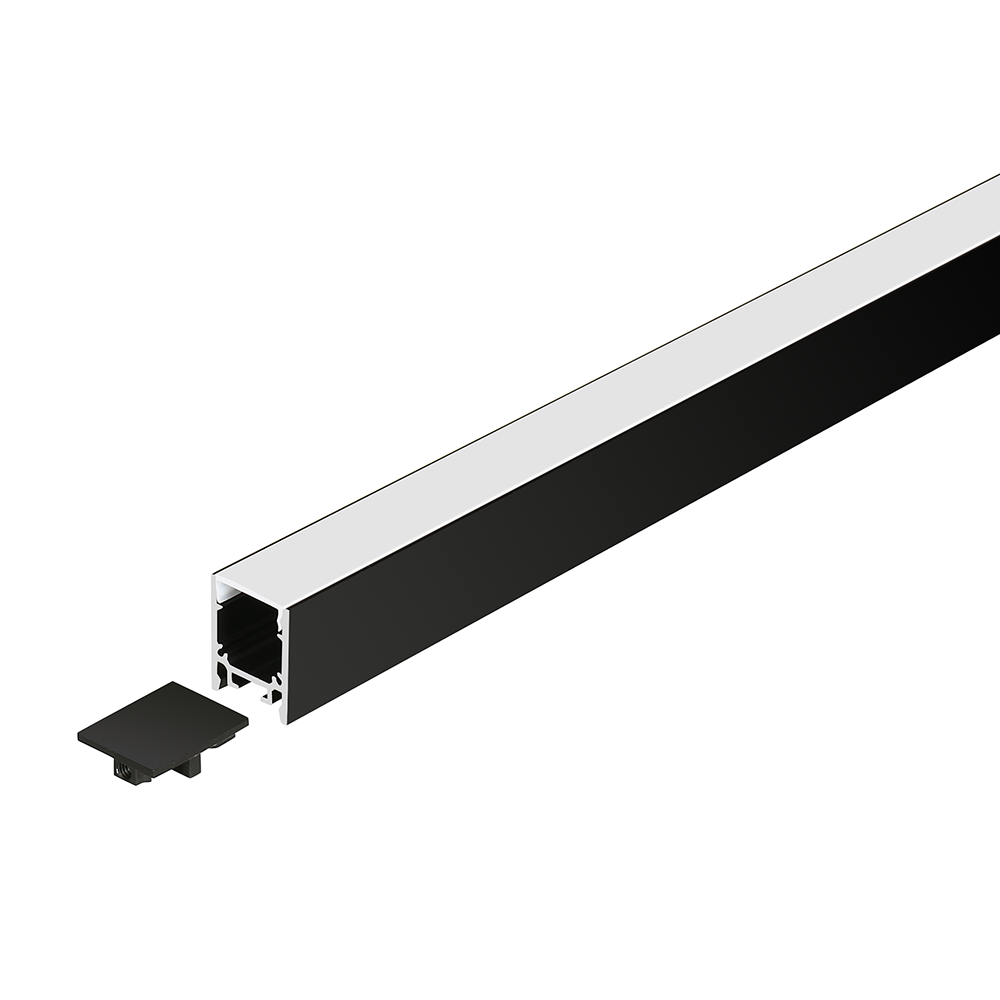 AS2025---High - Surface Mount or pendent Aluminum Profiles LED lighting with PMMA Opal diffuser for 