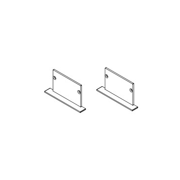 RC5032-A---PMMA Frosted Diffuser Silver Black Anodized Aluminium Profile Extrusion Channel for LED S