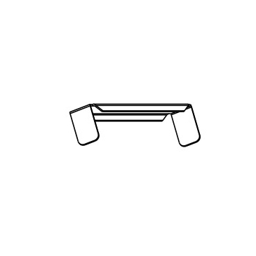 RC5032-A---PMMA Frosted Diffuser Silver Black Anodized Aluminium Profile Extrusion Channel for LED S