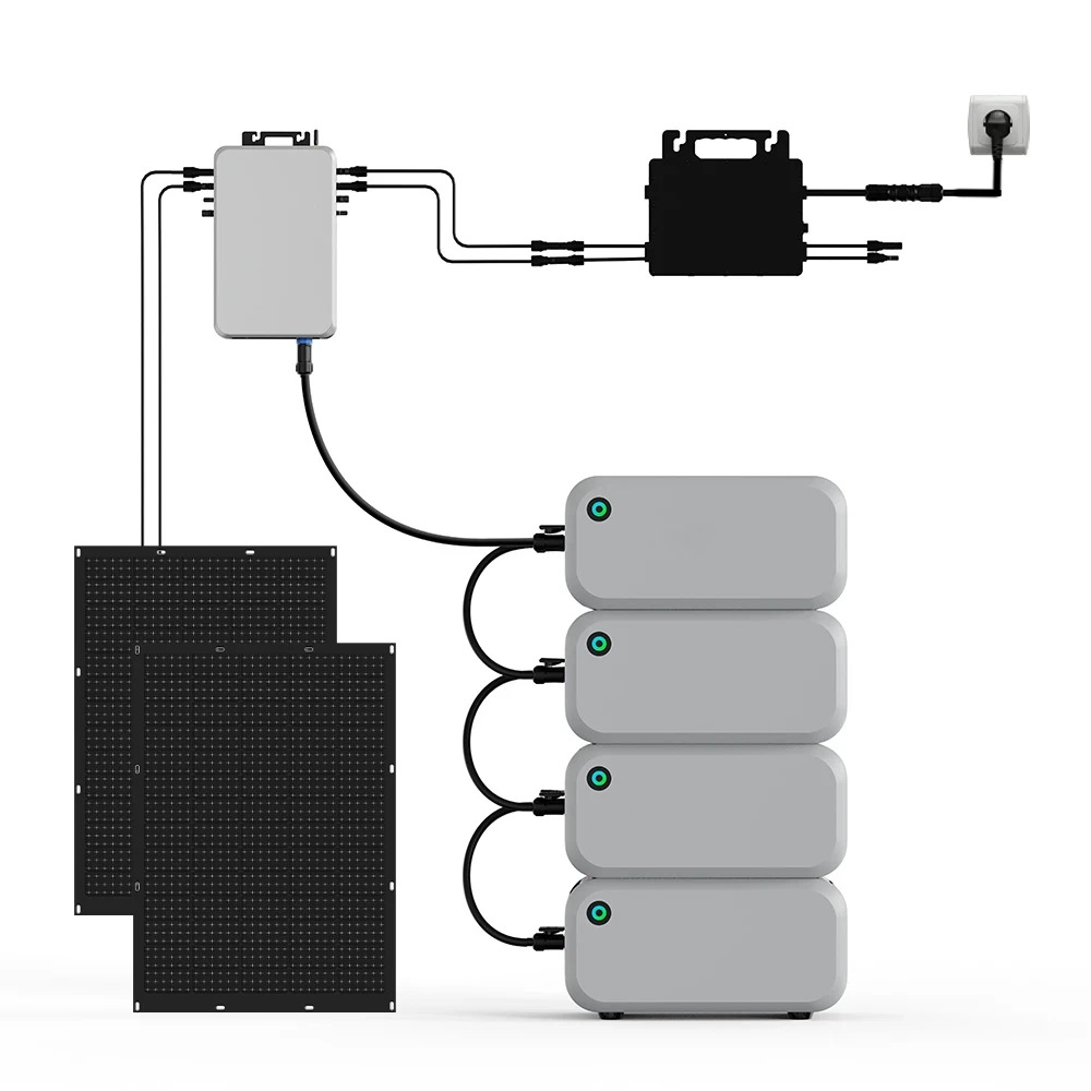 2kWh Battery pack+PV-HUB