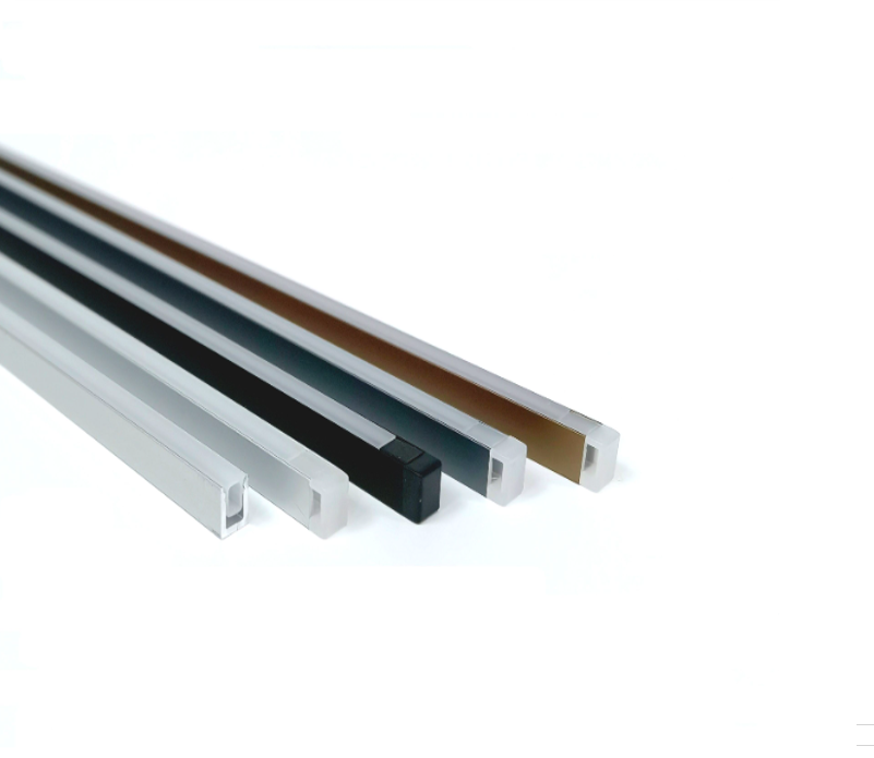 AB- 0507 Led Surface Mounting Profiles 5*7MM U Shape Acrylic Led Linear Profiles for Cabinet Led Str