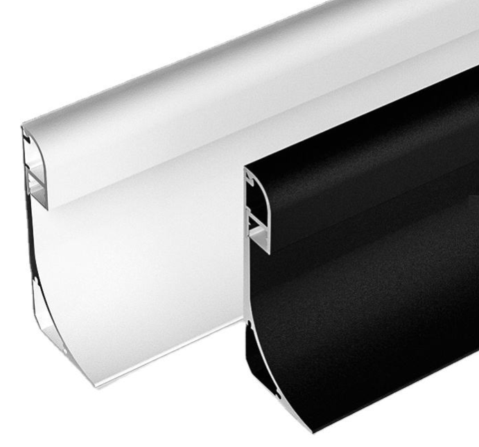 Factory Customized Aluminum Skirting Led Profile Light for Surface Mount Top Corner Ceiling Home Dec