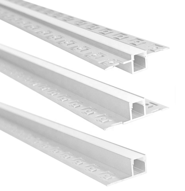 ABGypsum Wall Mounting Plasterboard Aluminum Profile Channel Recessed Drywall Led Aluminum Profile