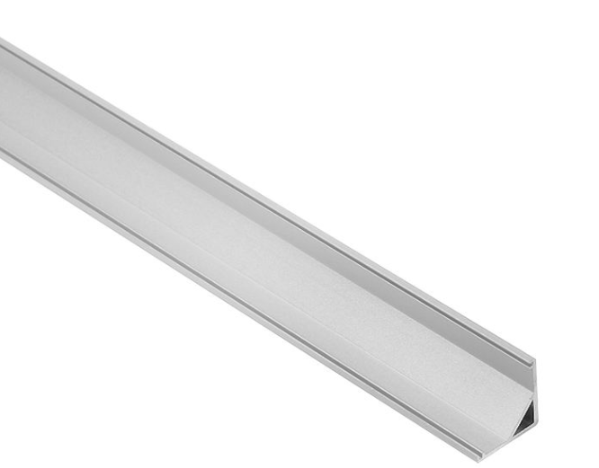 Wall Corner LED Aluminum Profile 90 Degrees